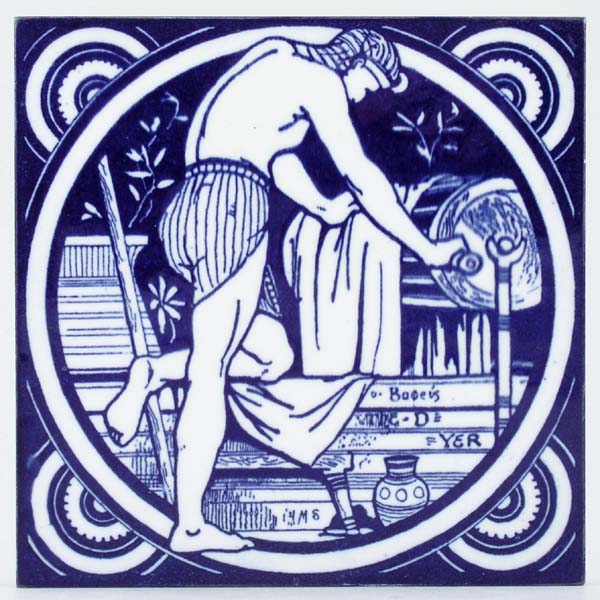 Tile The Dyer c1880